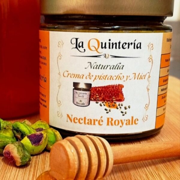 Crema de pistacho con miel Nectaré Royale de La Quintería